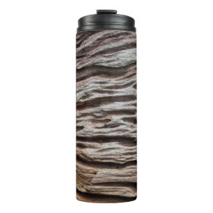 Old vintage wooden textureabstract, home decor, ba thermal tumbler