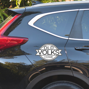  Old VOLKS Home  Sticker