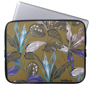 Old wall texture with cracks, retro background, laptop sleeve