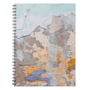 Old Wallgrunge, abstract, ancient, art, background Notebook