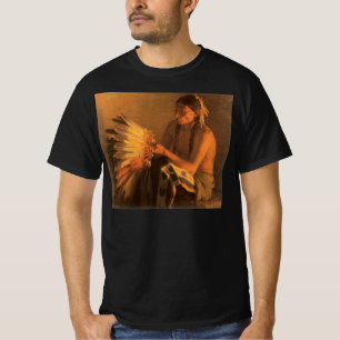 Old War Bonnet by Joseph Henry Sharp T-Shirt