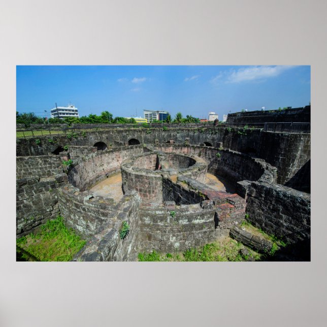 Old Watchtower Ruins Poster (Front)