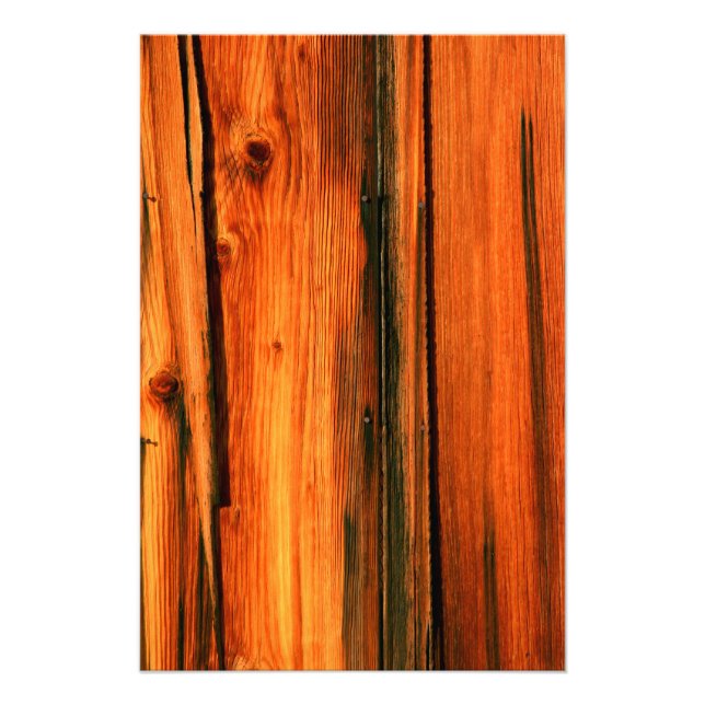 old weathered barn board photo print (Front)