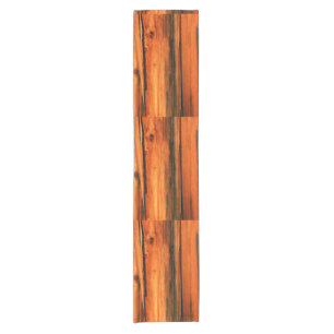 old weathered barn boards short table runner