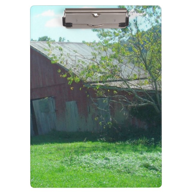 Old Weathered Barn Clipboard (Front)