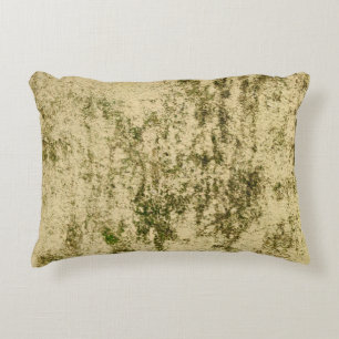 Old weathered retro vintage dark rusted grungy rou decorative cushion