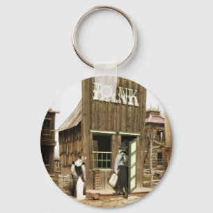 Old West Bank Key Ring