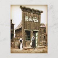 Old West Bank Robbery