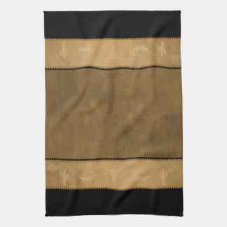 Old West Brand Tea Towel
