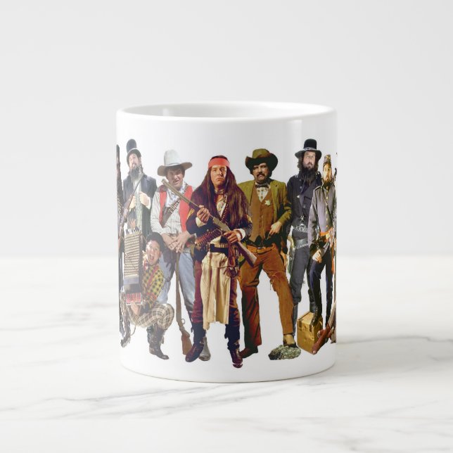 Old West Costumes Large Coffee Mug (Front)