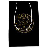 Old West Cowboy Rustic Logo Personalised Groomsmen