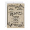Old West Inspired Customisable Wedding Invite