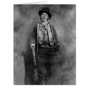 Old West Outlaw "Billy" William Bonney Gunfighter