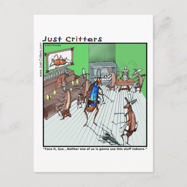 Old West Showdown Postcard (Front)