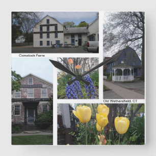 Old Wethersfield CT -Comstock Ferre Wall Clock