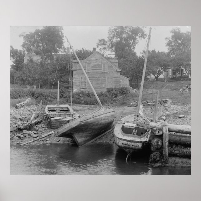 Old Wharf Poster (Front)