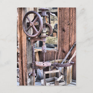 Old Wild West Western Postcard