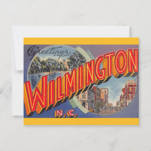 Old Wilmington NC  Postcard