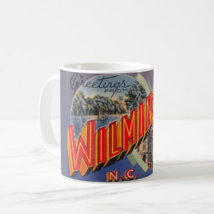 Old Wilmington NC Postcard Mug