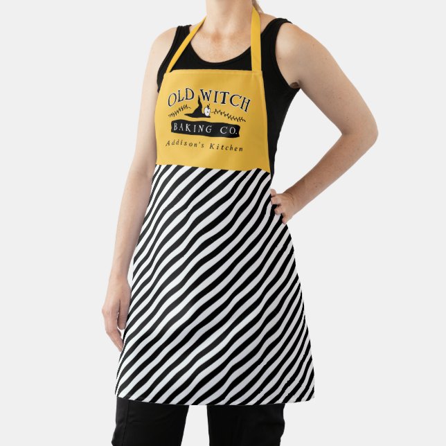 Old Witch Baking Company Personalised Apron (Insitu)