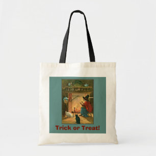 Old Witch by Hearth Halloween Trick or Treat Tote Bag
