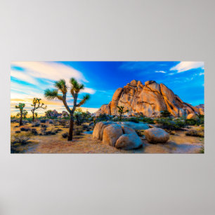 Old Woman Rock - Joshua Tree National Park Poster