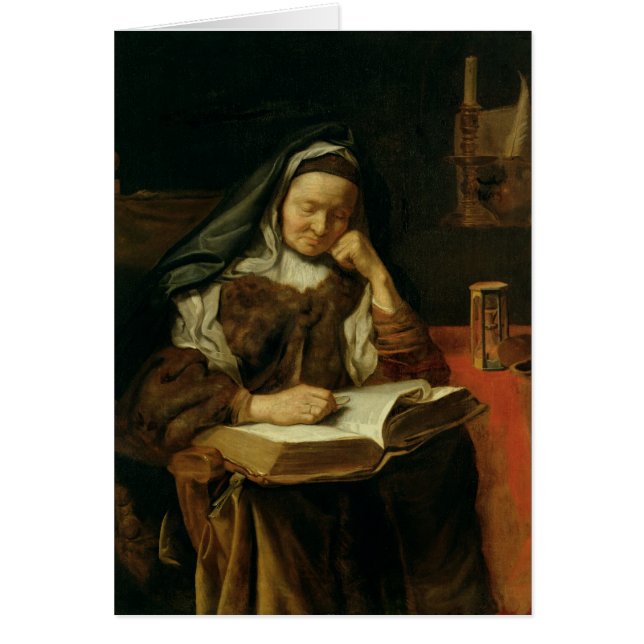 Old Woman Sleeping (Front)
