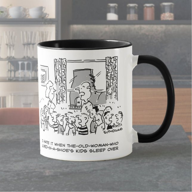 Old Woman Who Lived in a Shoe's Kids Sleepover Mug (Creator Uploaded)