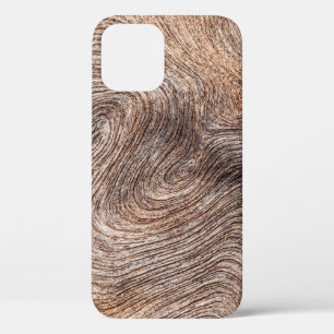 old wood background or texture iPhone 12 case