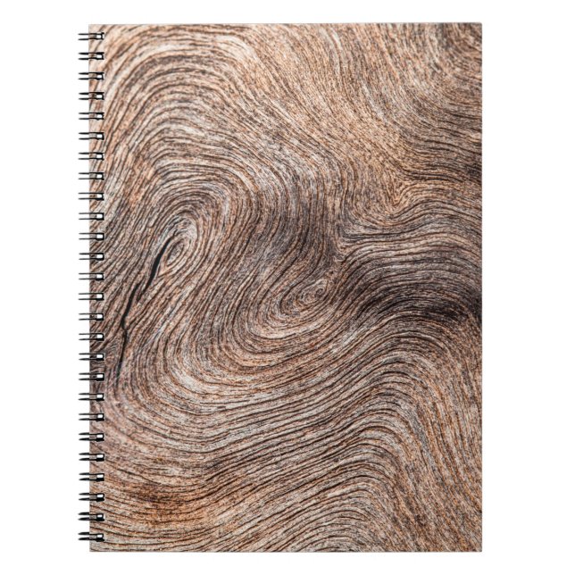 old wood background or texture notebook (Front)