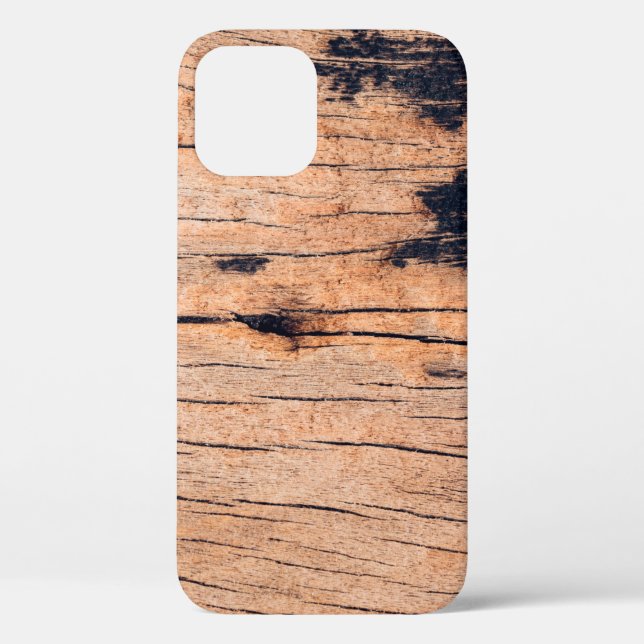 Old wood board, copy space wooden texture pattern  Case-Mate iPhone case (Back)