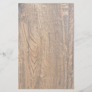 Old wood grain look stationery