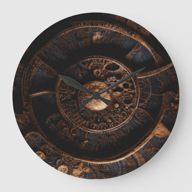 Old Wood Knowledge :: Large Clock (Front)