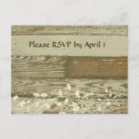 Old Wood RSVP gold tint