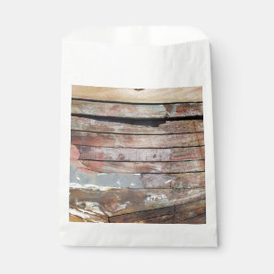 Old wood rustic boat wooden plank favour bag