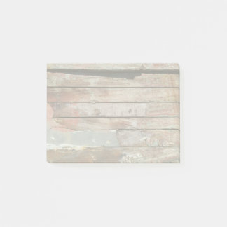 Old wood rustic boat wooden plank post-it notes