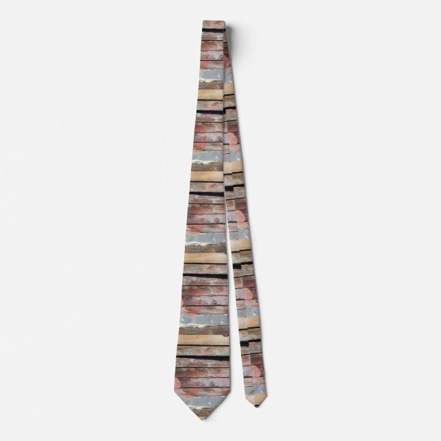 Old wood rustic boat wooden plank tie (Front)