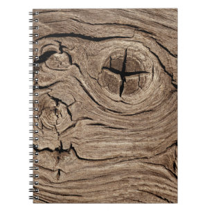 old wood, vintage notebook