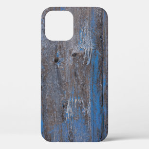 Old wooden background. Grunge textureabstract, anc iPhone 12 Case