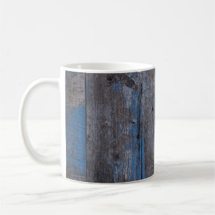 Old wooden background. Grunge textureabstract, anc Coffee Mug
