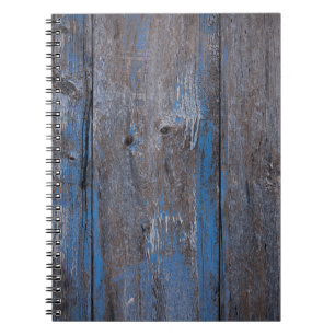 Old wooden background. Grunge textureabstract, anc Notebook