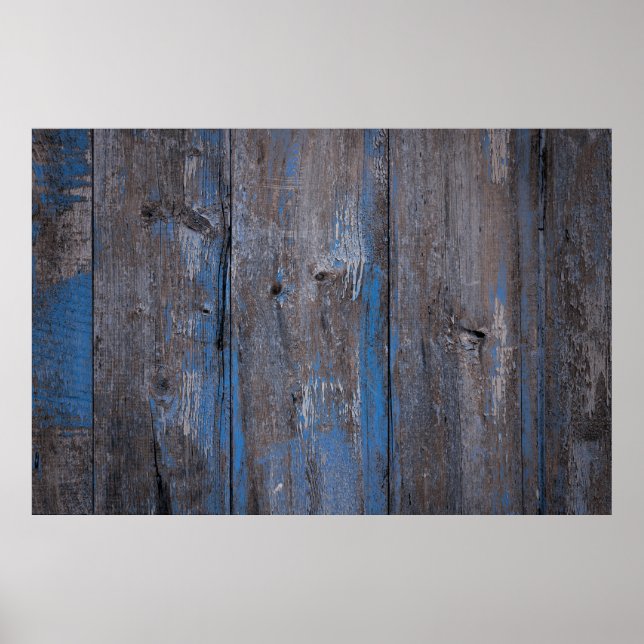 Old wooden background. Grunge textureabstract, anc Poster (Front)