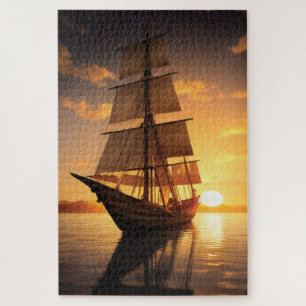 Old Wooden Boat Jigsaw Puzzle