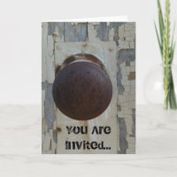 Old Wooden Door, You Are Invited...