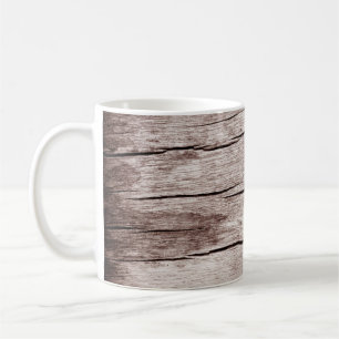 Old wooden floor with cracks,  Old wooden texture  Coffee Mug