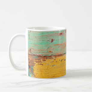 old wooden grunge texture coffee mug