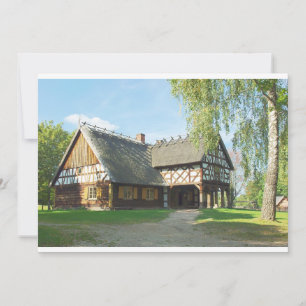 Old Wooden House - Invitation