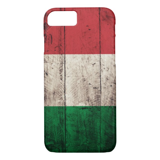 Old Wooden Italy Flag Case-Mate iPhone Case (Back)