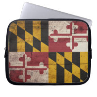 Old Wooden Maryland Flag