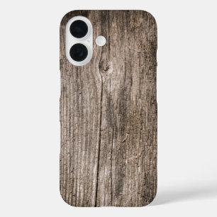 Old wooden planks iPhone 16 case